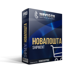 Модуль доставки "НОВА ПОШТА" JoomShopping 5+