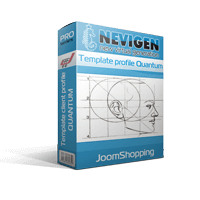 Шаблон профиля клиента Quantum для JoomShopping