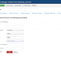 Комплексный модуль товаров JoomShopping (ComMod)