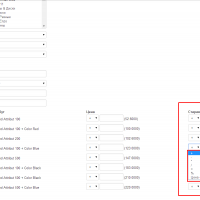 Массовое изменение цен для атрибутов товаров в JoomShopping