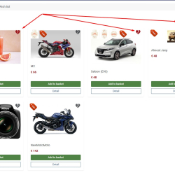 Расширенный список избранных товаров для для JoomShopping 5+