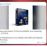 Информер о товарах в Telegram каналы и группы JoomShopping 5+