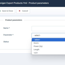 YML Feed export для JoomShopping 5+