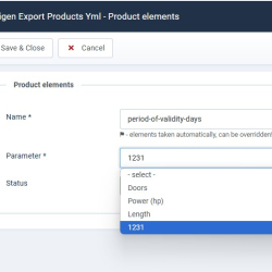YML Feed export для JoomShopping 5+