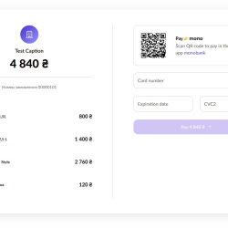 Оплата Plata by MONO (Monobank) для JoomShopping 5+