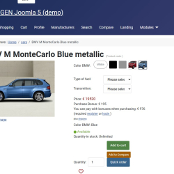 Поток товаров, связанные товары для JoomShopping 5+