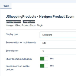 Увеличение изображения товара для JoomShopping 5+