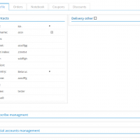 Шаблон профиля клиента Quantum для JoomShopping
