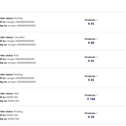 Повторить заказ JoomShopping 5+