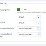 Сравнение товаров для JoomShopping 5+