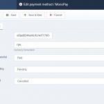 Оплата Plata by MONO (Monobank) для JoomShopping 5.x
